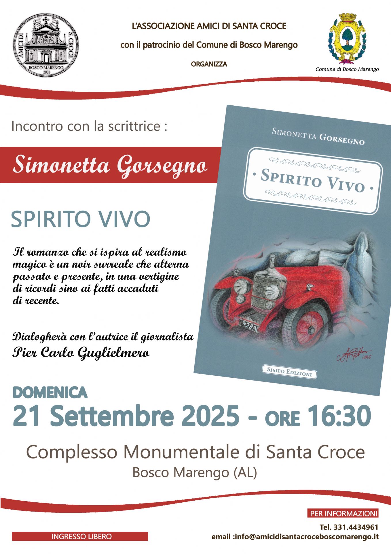 Presentazione del libro Spirito Vivo