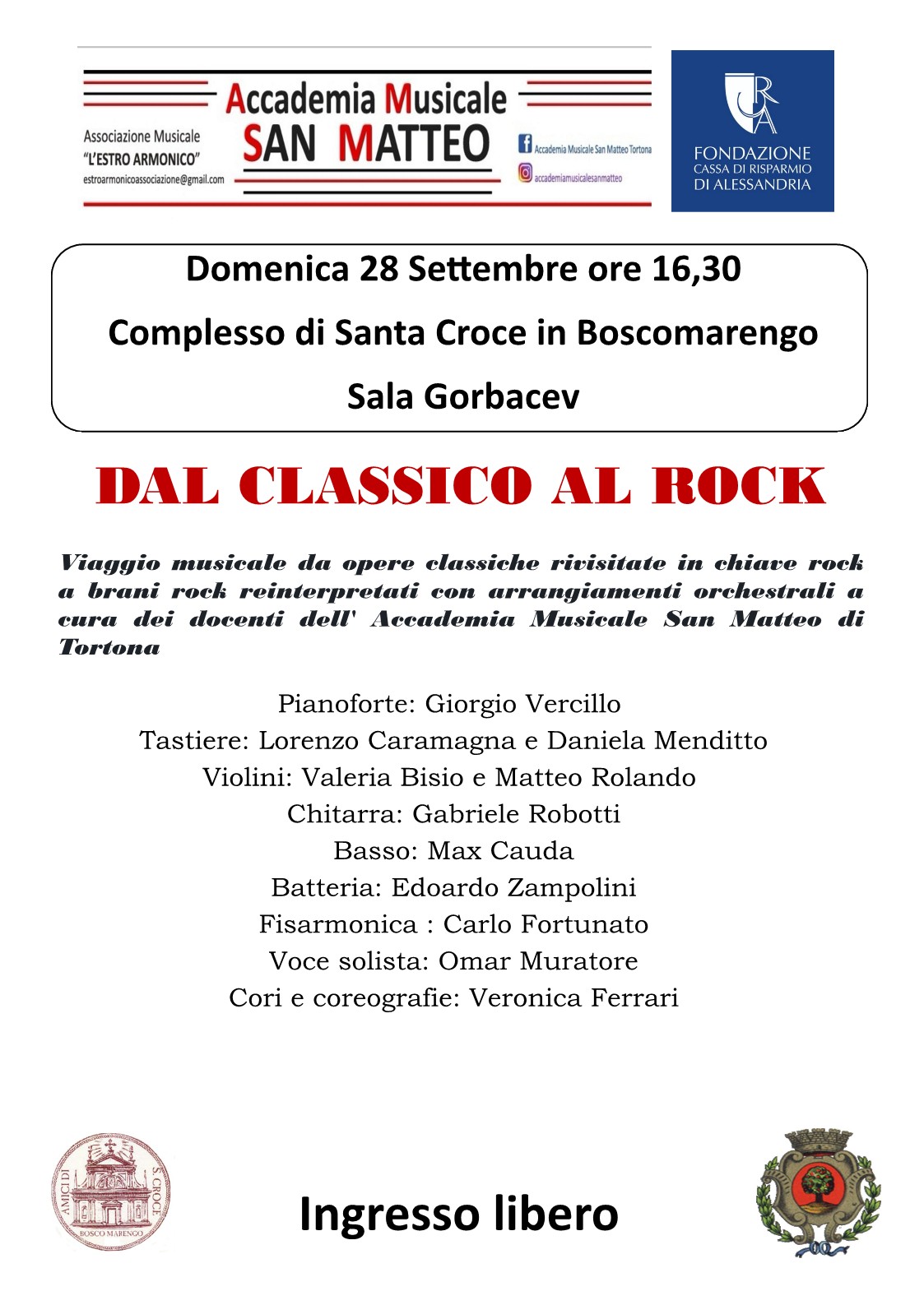 Concerto dal Classico al Rock