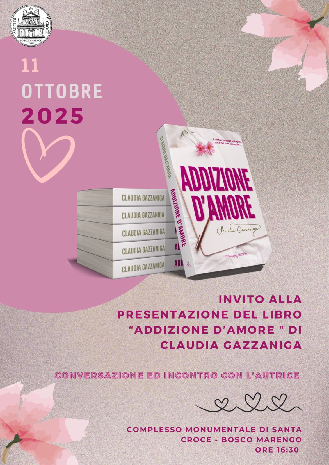 Presentazione libro Addizione d'Amore