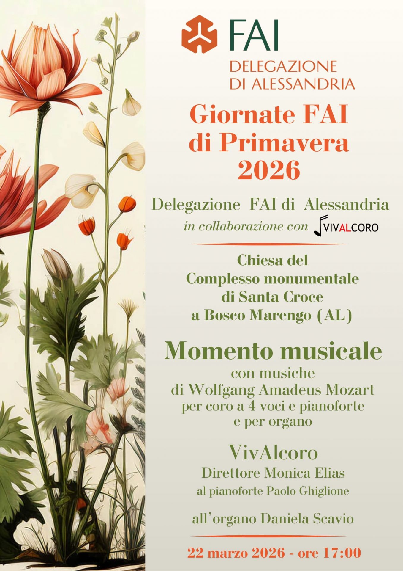 Locandina concerto FAI