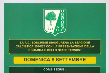 Locandina Presentazione A.C. Boschese